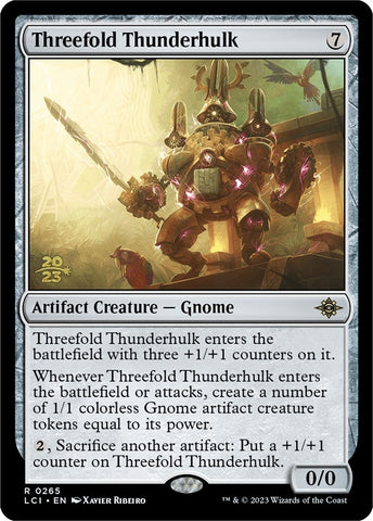 Image for Threefold Thunderhulk (265) [Prerelease Cards]