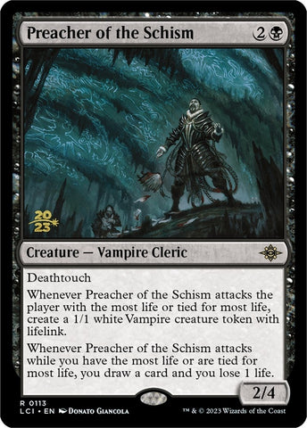 Image for Preacher of the Schism (113) [Prerelease Cards]