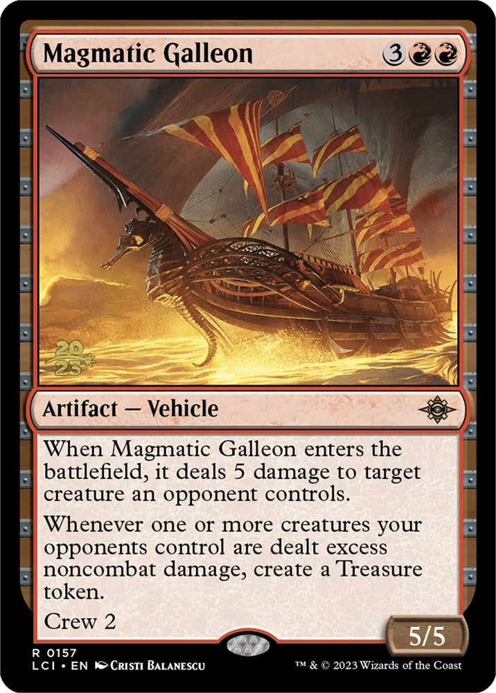 Image for Magmatic Galleon (157) [Prerelease Cards]