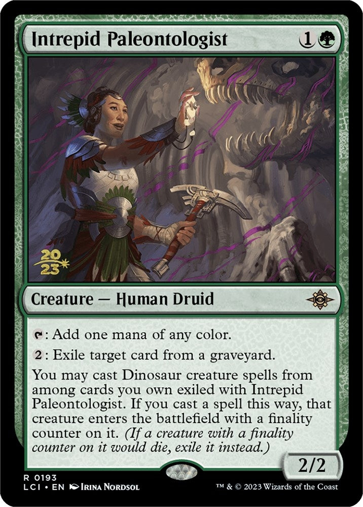 Image for Intrepid Paleontologist (193) [Prerelease Cards]