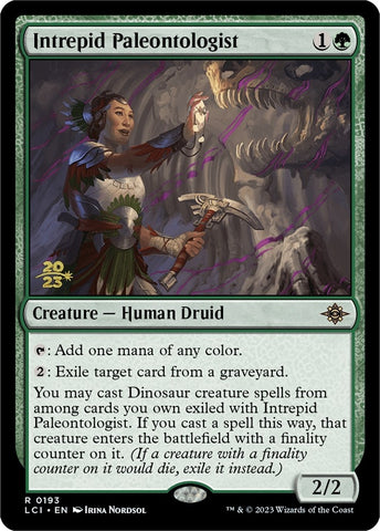 Image for Intrepid Paleontologist (193) [Prerelease Cards]
