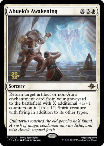 Image for Abuelo's Awakening (1) [Prerelease Cards]