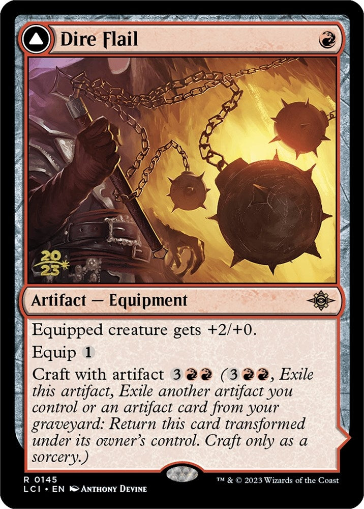 Image for Dire Flail (145) [Prerelease Cards]