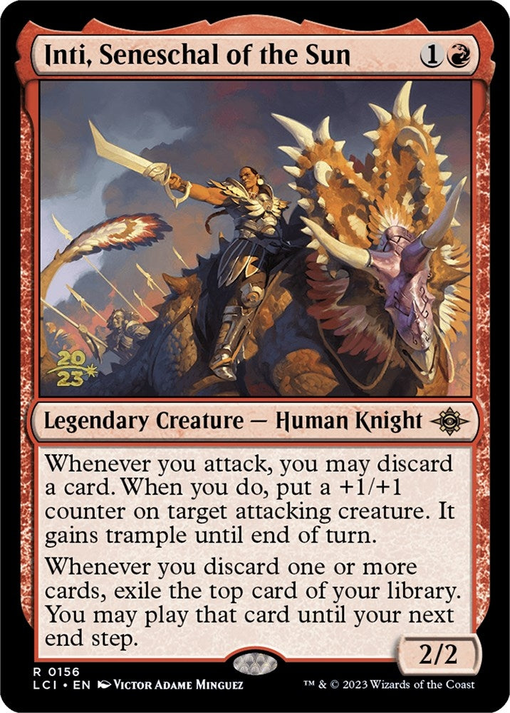 Image for Inti, Seneschal of the Sun (156) [Prerelease Cards]