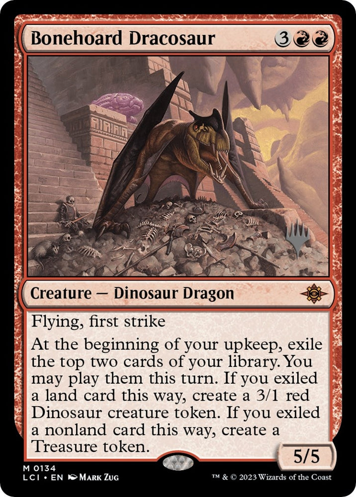 Image for Bonehoard Dracosaur (134) [Promo Pack: The Lost Caverns of Ixalan]