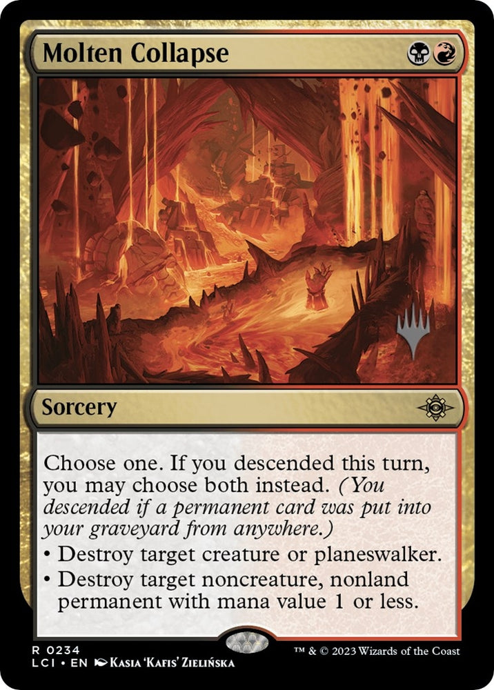 Image for Molten Collapse (234) [Promo Pack: The Lost Caverns of Ixalan]