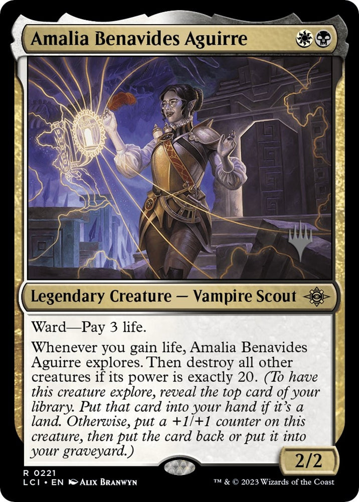 Image for Amalia Benavides Aguirre (221) [Promo Pack: The Lost Caverns of Ixalan]