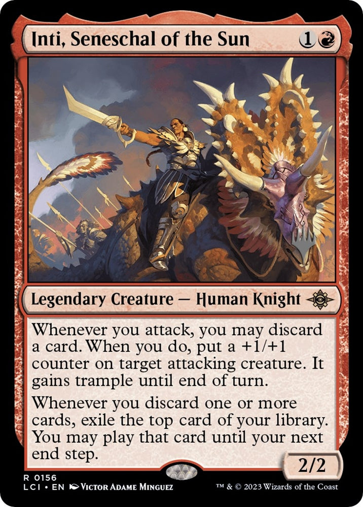 Image for Inti, Seneschal of the Sun (156) [Promo Pack: The Lost Caverns of Ixalan]