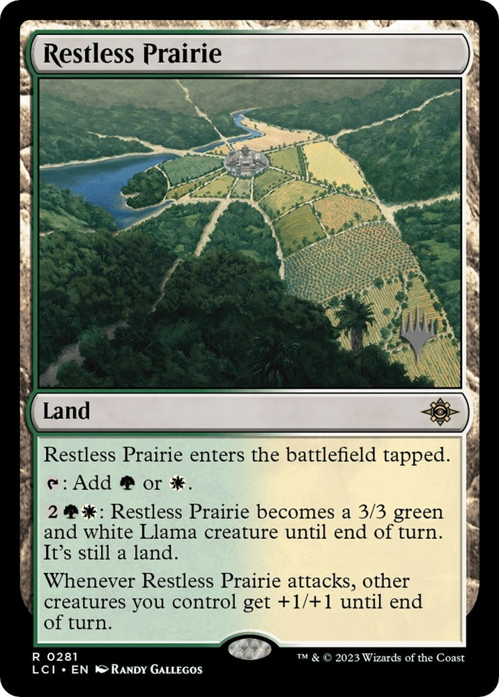 Image for Restless Prairie (281) [Promo Pack: The Lost Caverns of Ixalan]