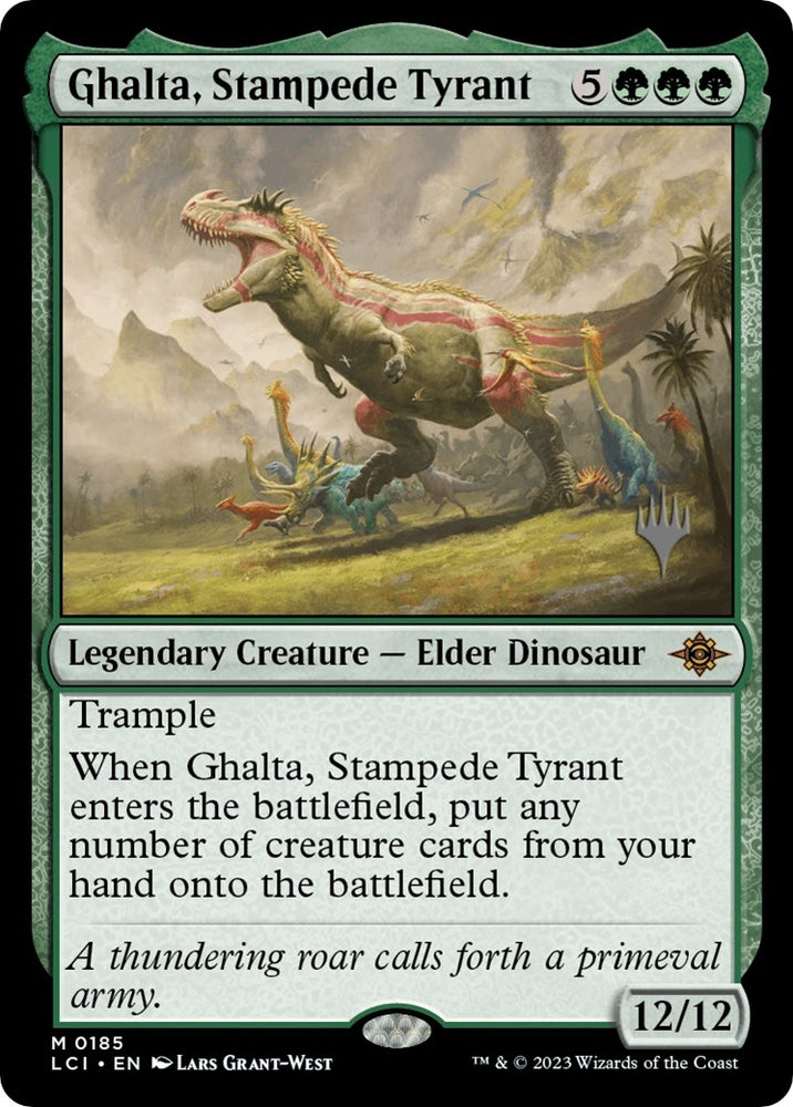 Image for Ghalta, Stampede Tyrant (185) [Promo Pack: The Lost Caverns of Ixalan]