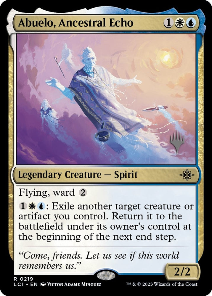 Image for Abuelo, Ancestral Echo (219) [Promo Pack: The Lost Caverns of Ixalan]