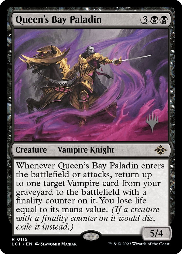 Image for Queen's Bay Paladin (115) [Promo Pack: The Lost Caverns of Ixalan]