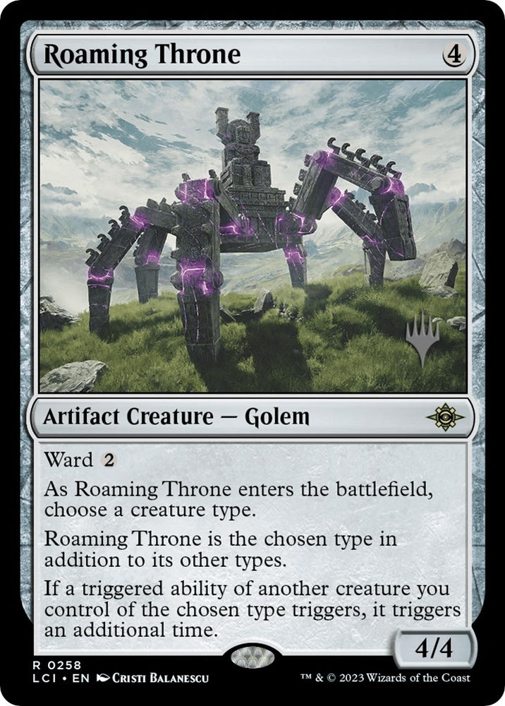 Image for Roaming Throne (258) [Promo Pack: The Lost Caverns of Ixalan]
