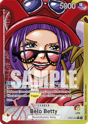 Belo Betty (002) (Alternate Art) (OP05-002) (OP05)
