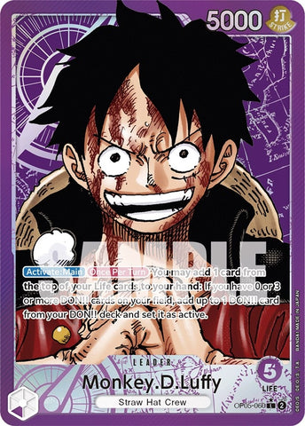 Monkey.D.Luffy (060) (Alternate Art) (OP05-060) (OP05)