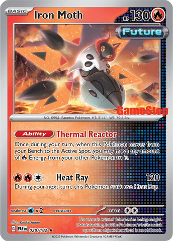 Iron Moth - 028/182 (Gamestop Promo) (028/182) (Miscellaneous Cards & Products)