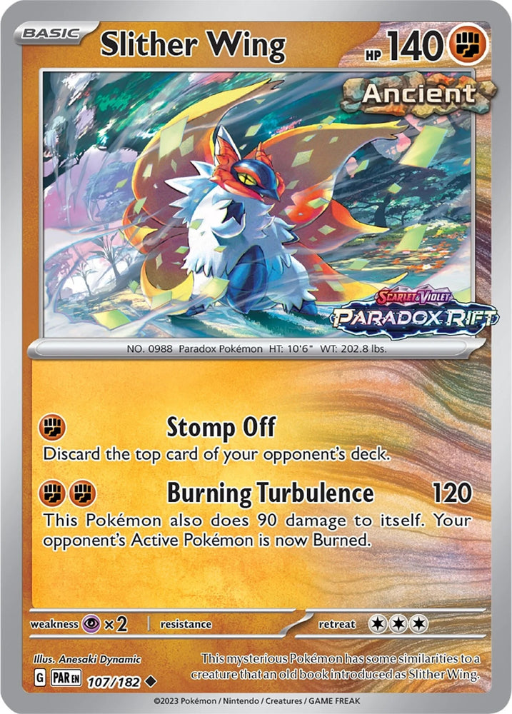 Image for Slither Wing - 107/182 (Store Exclusive Promo) (107/182) - Pokemon