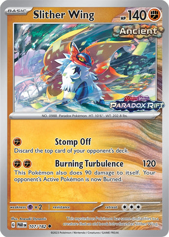 Image for Slither Wing - 107/182 (Store Exclusive Promo) (107/182) - Pokemon