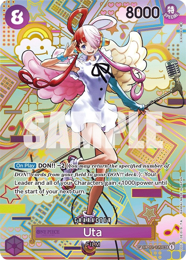 Image for Uta (SP) (OP02-120) (OP05) - One Piece Card Game