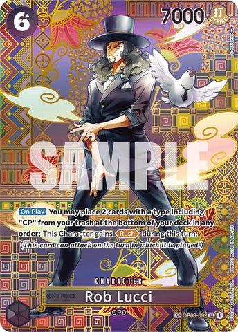 Image for Rob Lucci (092) (SP) (OP03-092) - One Piece Card Game