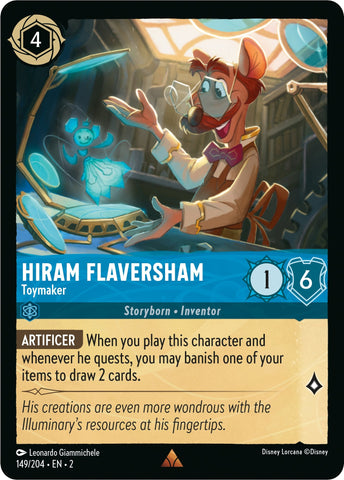 Image for Hiram Flaversham - Toymaker (149/204) [Rise of the Floodborn]