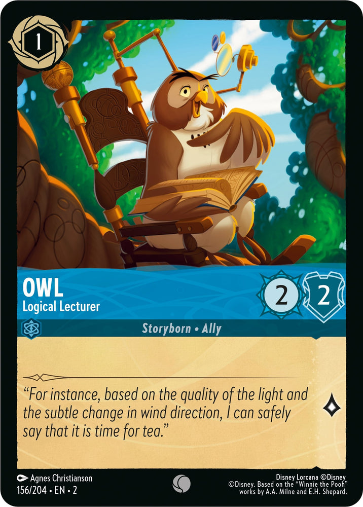 Image for Owl - Logical Lecturer (156/204) [Rise of the Floodborn]