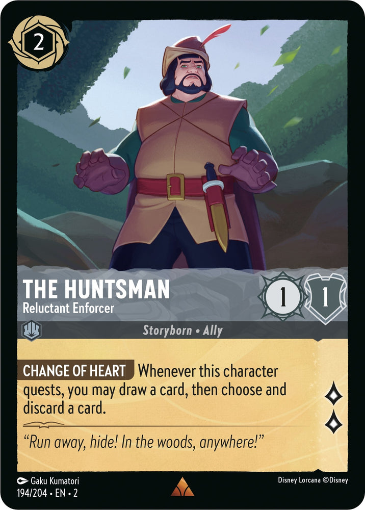 Image for The Huntsman - Reluctant Enforcer (194/204) - Disney Lorcana