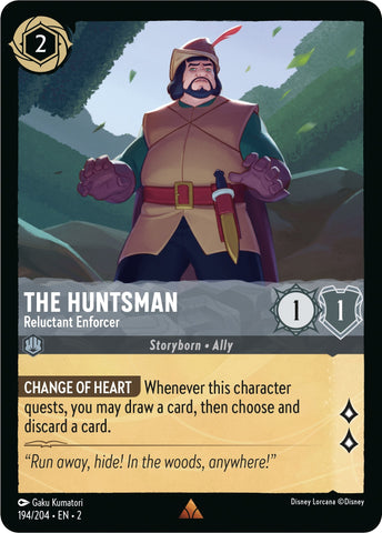 Image for The Huntsman - Reluctant Enforcer (194/204) - Disney Lorcana