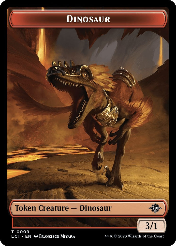Image for Dinosaur Token (0009) (9) [The Lost Caverns of Ixalan]