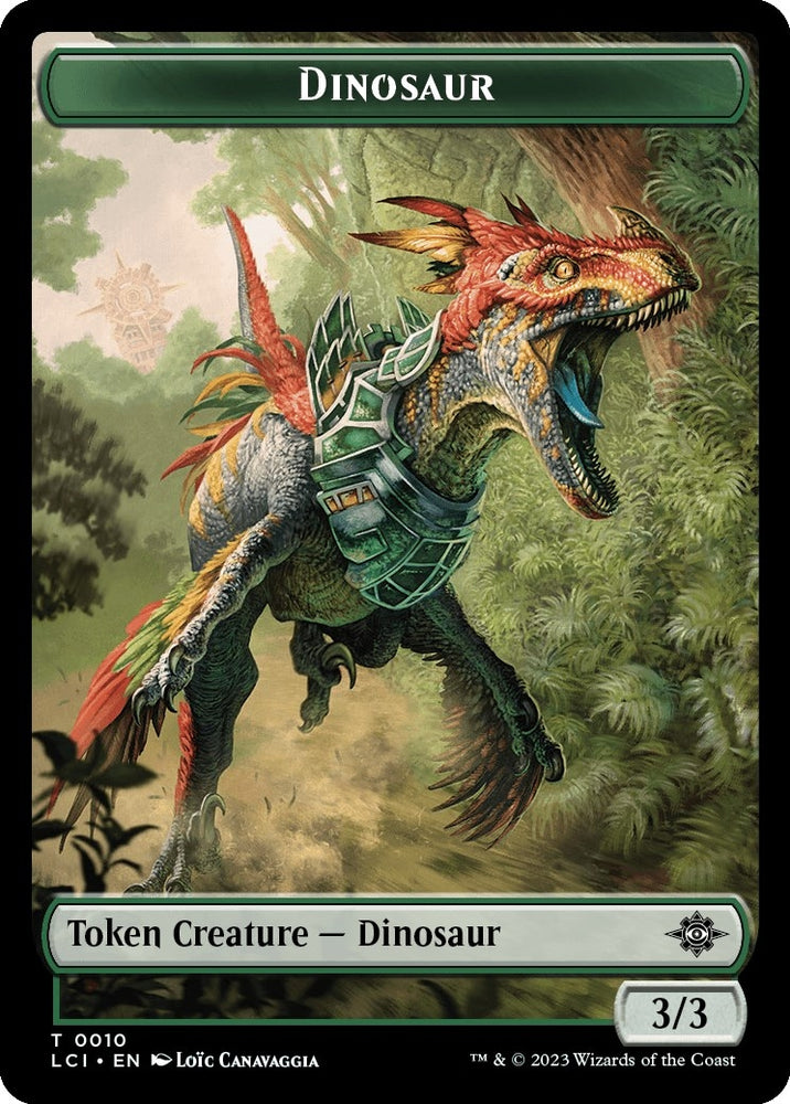 Image for Dinosaur Token (0010) (10) [The Lost Caverns of Ixalan]