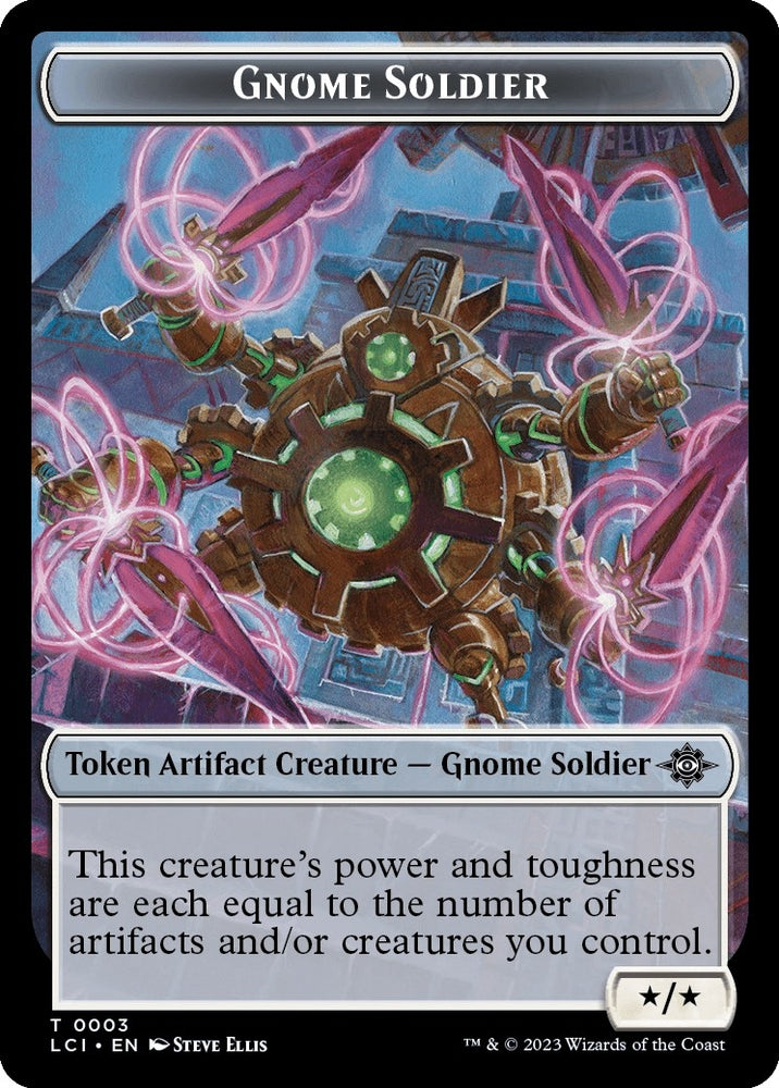 Image for Gnome Soldier Token (3) [The Lost Caverns of Ixalan]