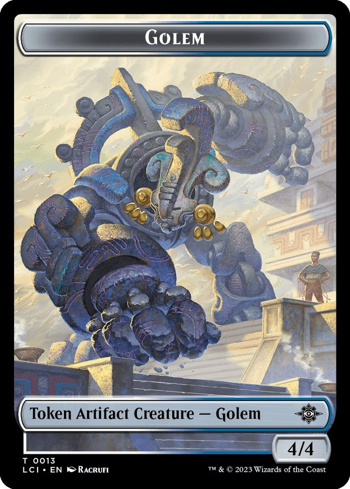 Image for Golem Token (13) [The Lost Caverns of Ixalan]