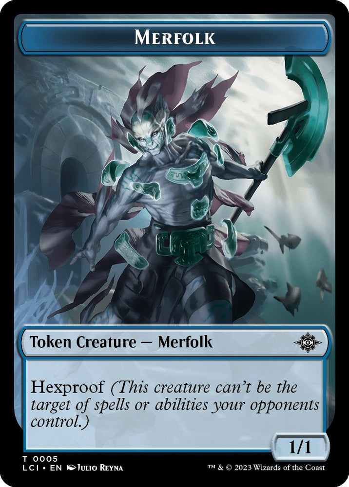 Image for Merfolk Token (5) [The Lost Caverns of Ixalan]