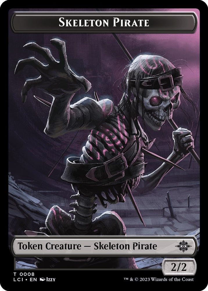 Image for Skeleton Pirate Token (8) [The Lost Caverns of Ixalan]