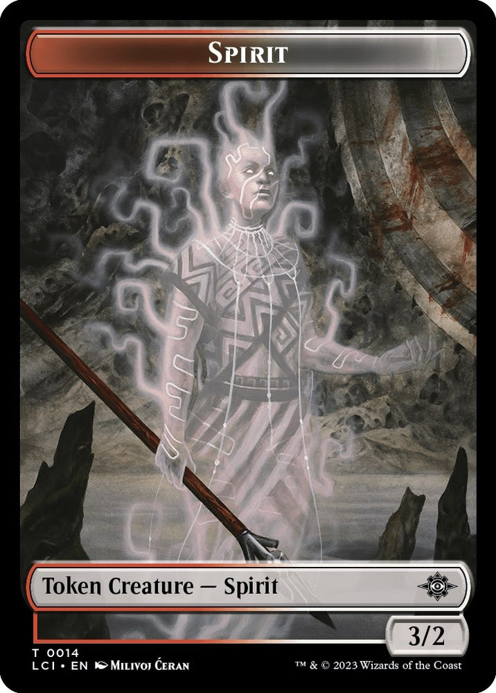 Image for Spirit Token (14) [The Lost Caverns of Ixalan]