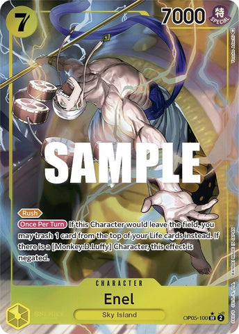 Enel (100) (Alternate Art) (OP05-100) (OP05)