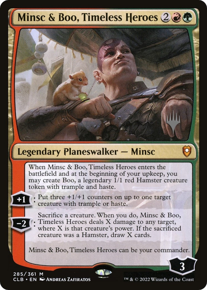Image for Minsc & Boo, Timeless Heroes (285) [Promo Pack: The Lost Caverns of Ixalan]