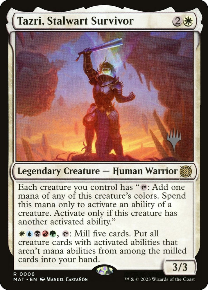 Image for Tazri, Stalwart Survivor (6) [Promo Pack: The Lost Caverns of Ixalan]