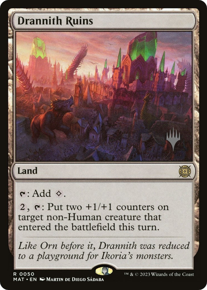 Image for Drannith Ruins (50) [Promo Pack: The Lost Caverns of Ixalan]