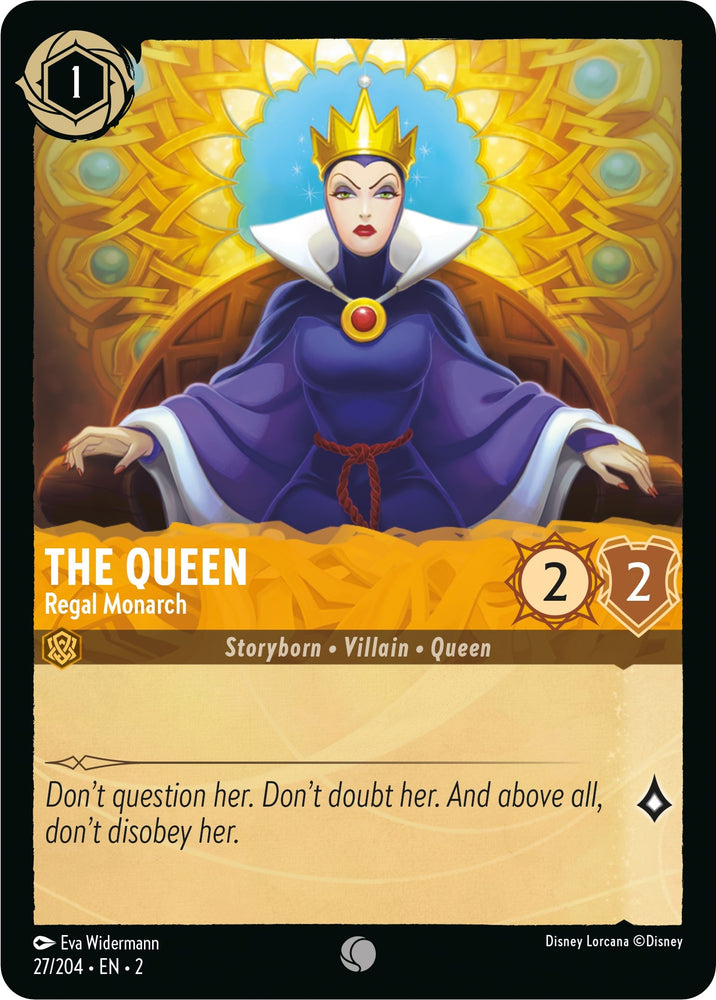 Image for The Queen - Regal Monarch (27/204) - Disney Lorcana