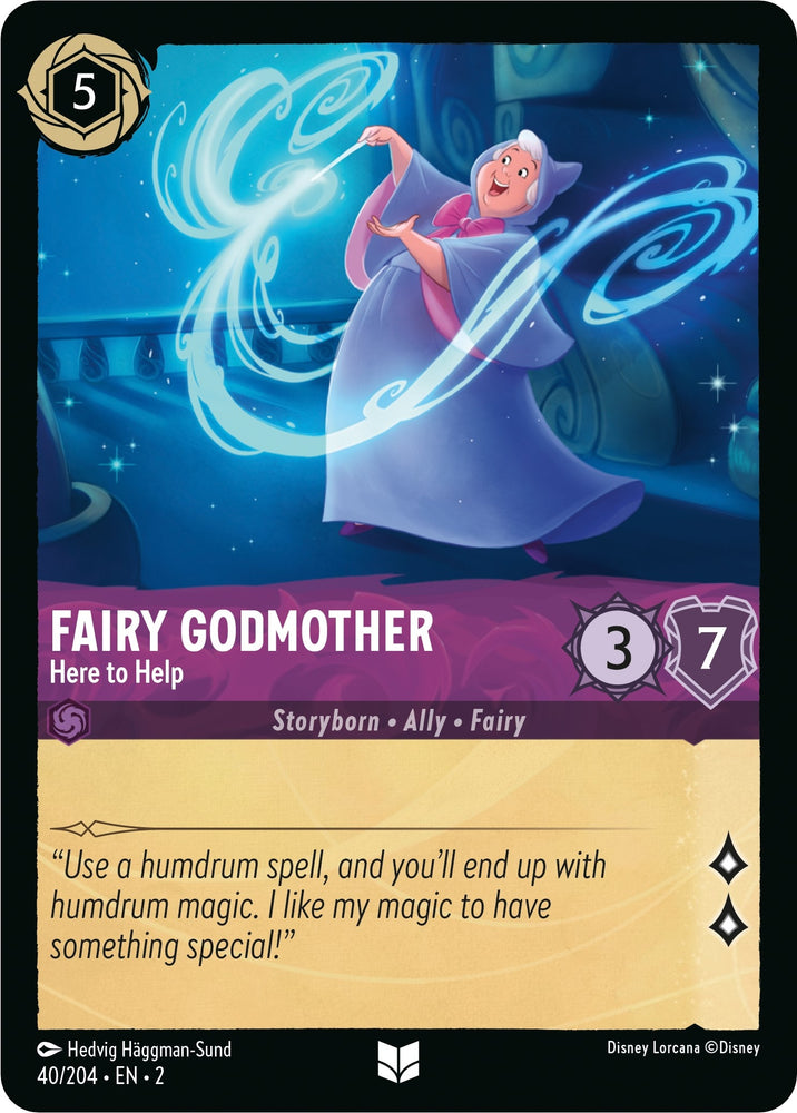 Image for Fairy Godmother - Here to Help (40/204) [Rise of the Floodborn]
