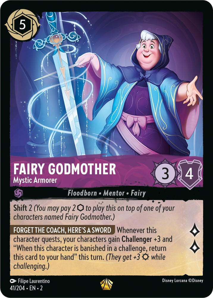 Image for Fairy Godmother - Mystic Armorer (41/204) [Rise of the Floodborn]