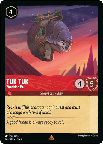 Image for Tuk Tuk - Wrecking Ball (128/204) - Disney Lorcana
