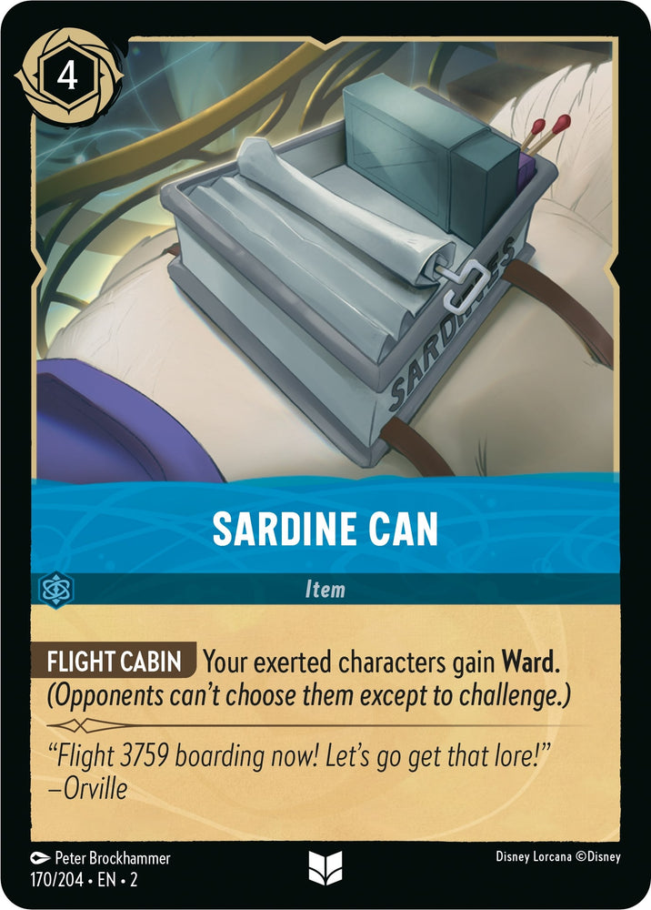 Image for Sardine Can (170/204) - Disney Lorcana