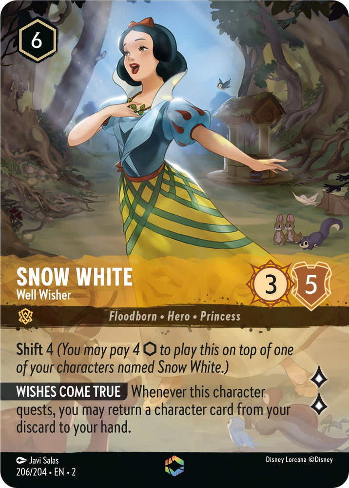 Image for Snow White - Well Wisher (Enchanted) (206/204) - Disney Lorcana