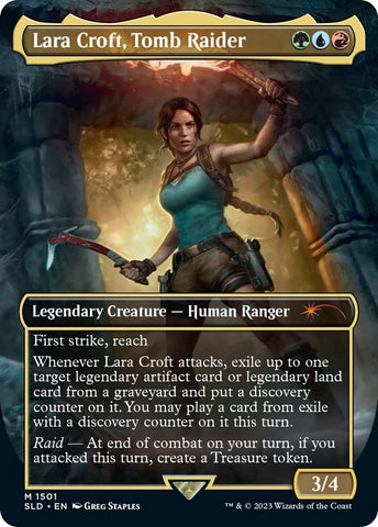 Image for Lara Croft, Tomb Raider (1501) [Secret Lair Drop Series]