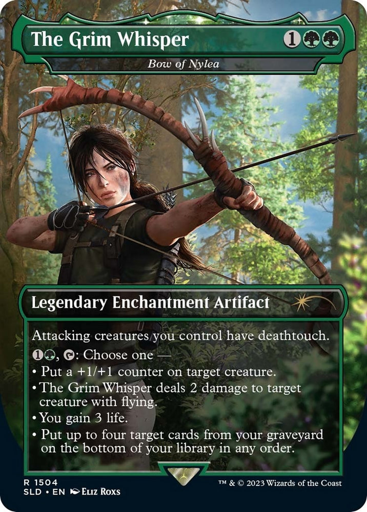 Image for The Grim Whisper - Bow of Nylea (1504) [Secret Lair Drop Series]