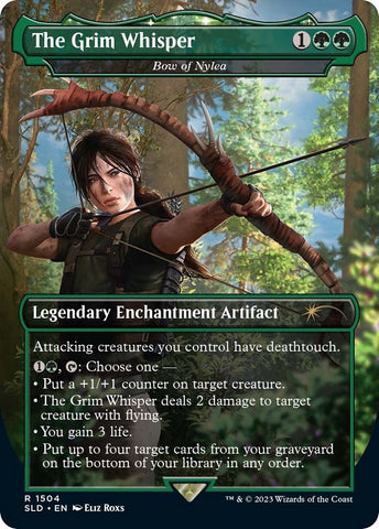 Image for The Grim Whisper - Bow of Nylea (1504) [Secret Lair Drop Series]