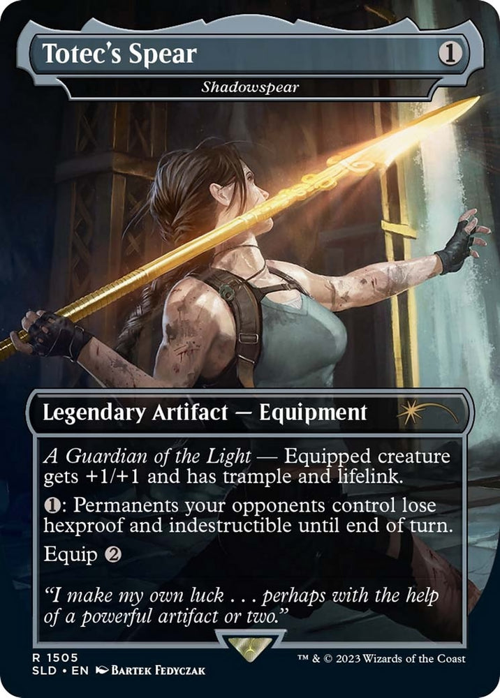 Image for Totec's Spear - Shadowspear (1505) [Secret Lair Drop Series]