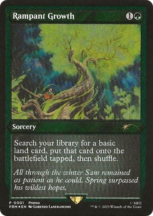 Image for Rampant Growth (Foil Etched) (1) [WPN & Gateway Promos]